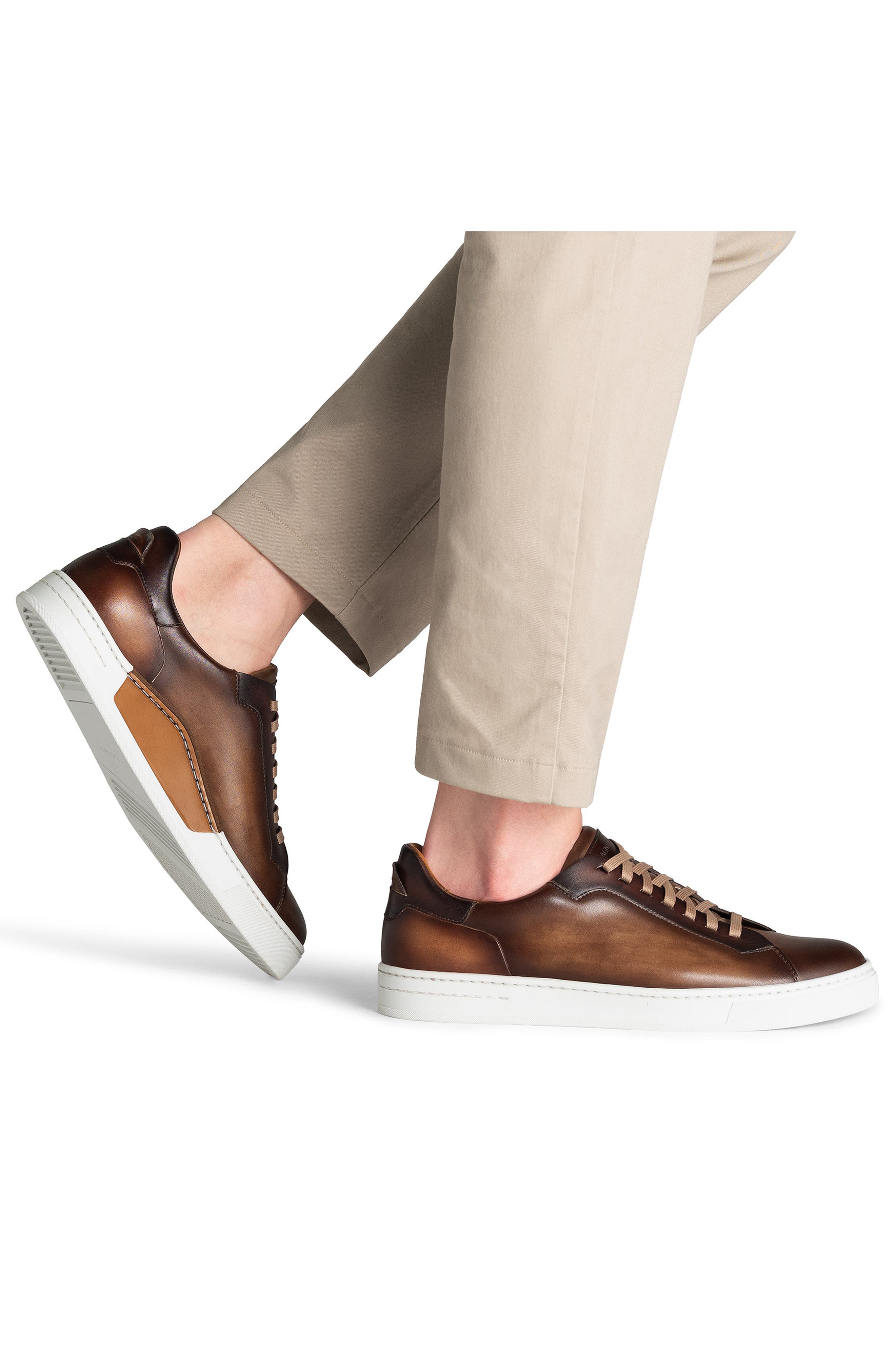 Magnanni Amadeo Sneaker, Alternate, color, 