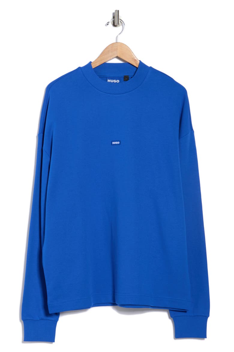 Nedro Cotton French Terry Sweatshirt, Alternate, color, BLUE