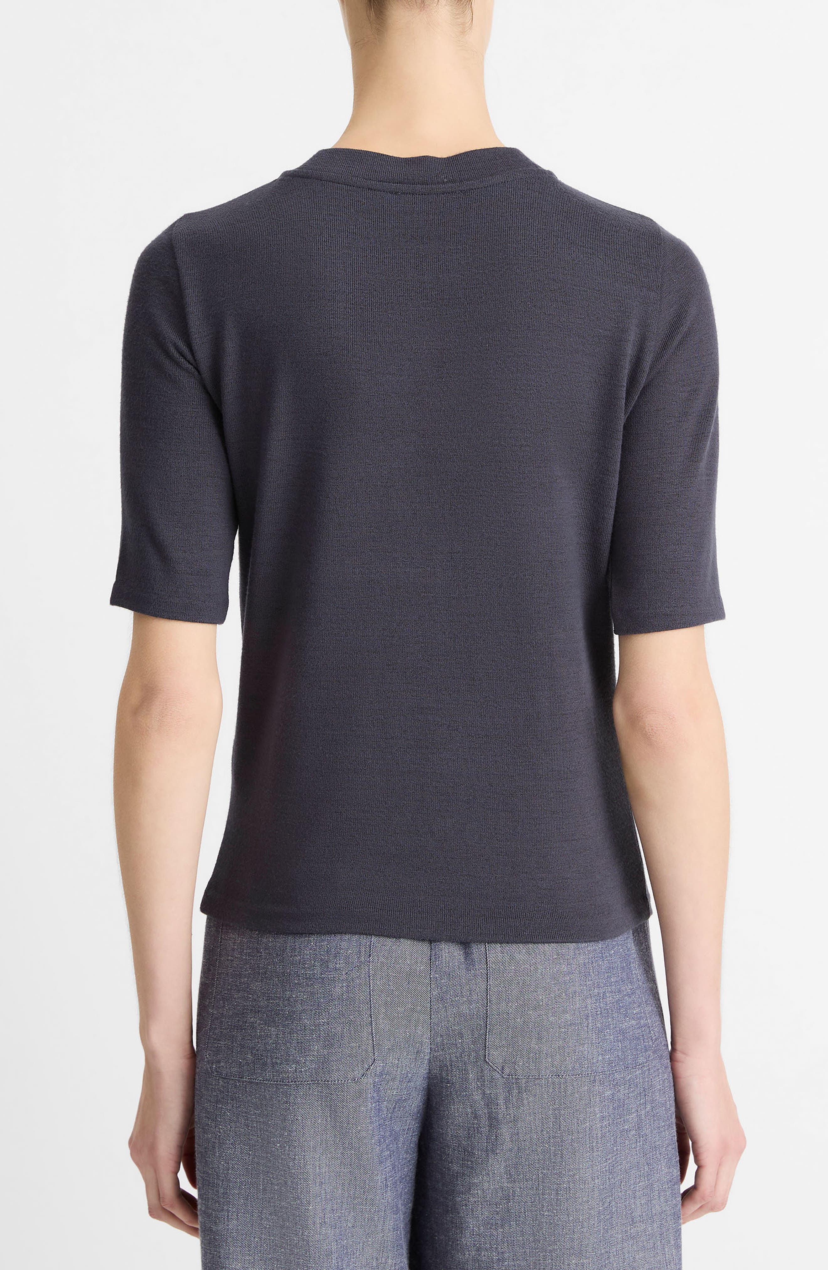 Elbow Sleeve Henley - image 2