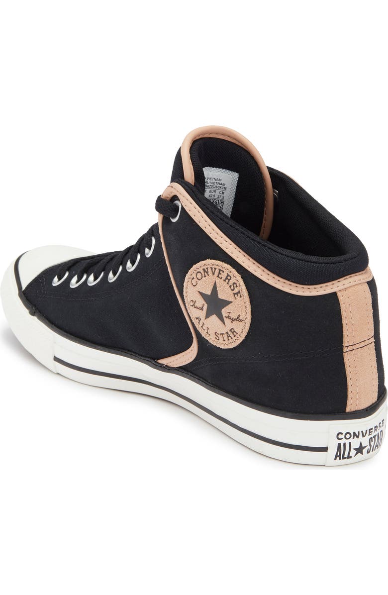 Converse Chuck Taylor<sup>®</sup> All Star<sup>®</sup> High Street Mid Sneaker, Alternate, color, Black