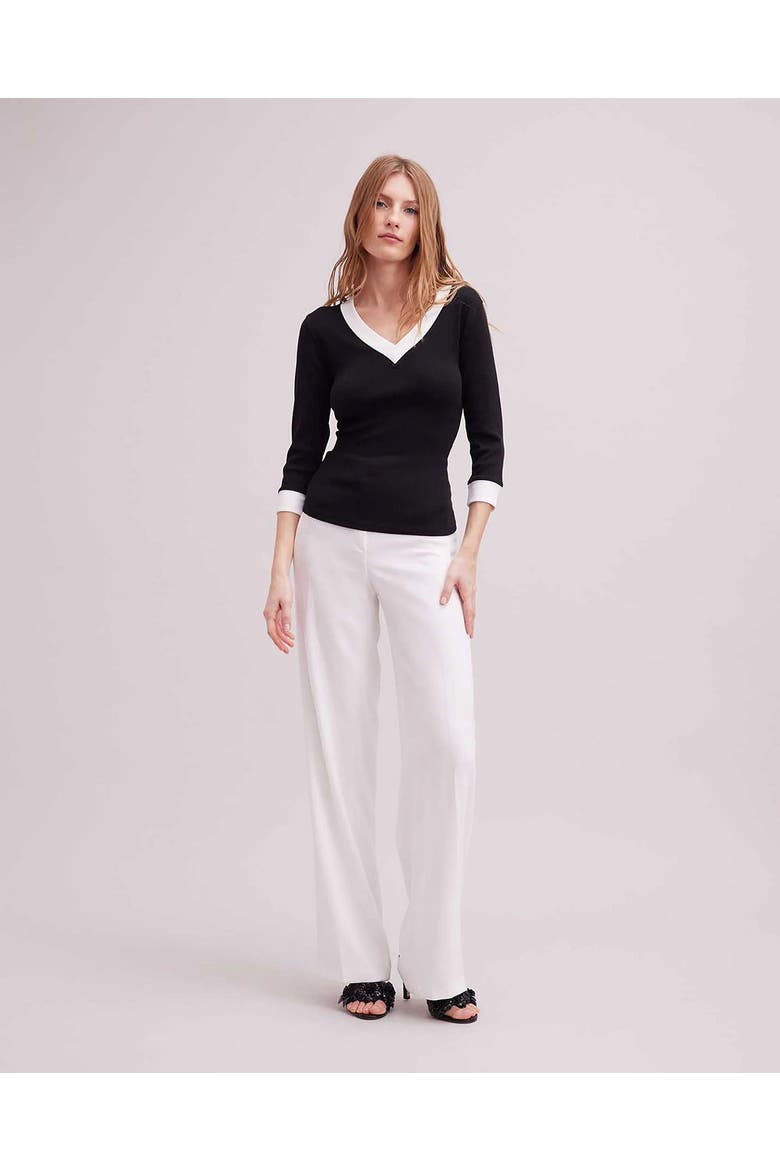 Sol Knit Top, Alternate, color, Black