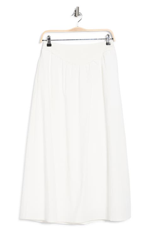 Drop Waist A-Line Skirt