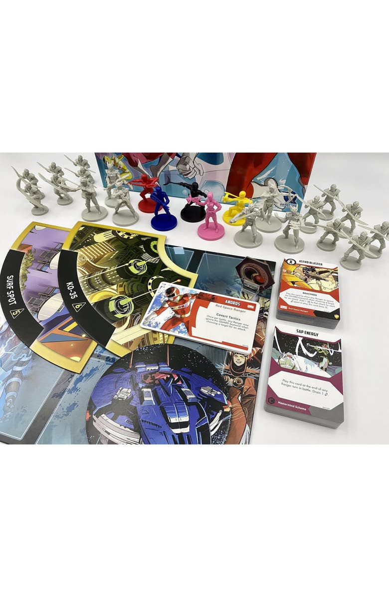 Renegade Game Studios Power Rangers Heroes Of The Grid Rise Of The Psycho Rangers Expansion, Alternate, color, Multicolored