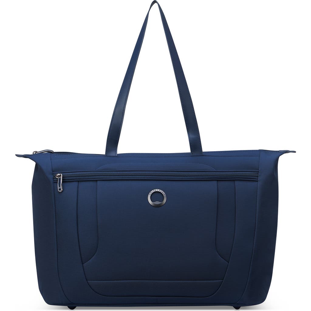 Delsey Helium Deluxe Weekend Tote Bag In Blue