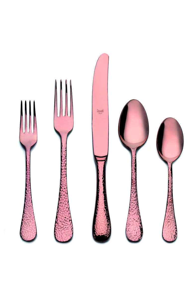 Mepra Epoque Flatware Set - 5 Pieces, Main, color, Bronze