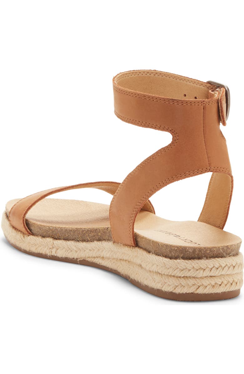 Lucky Brand Garston Espadrille Sandal, Alternate, color, Latte