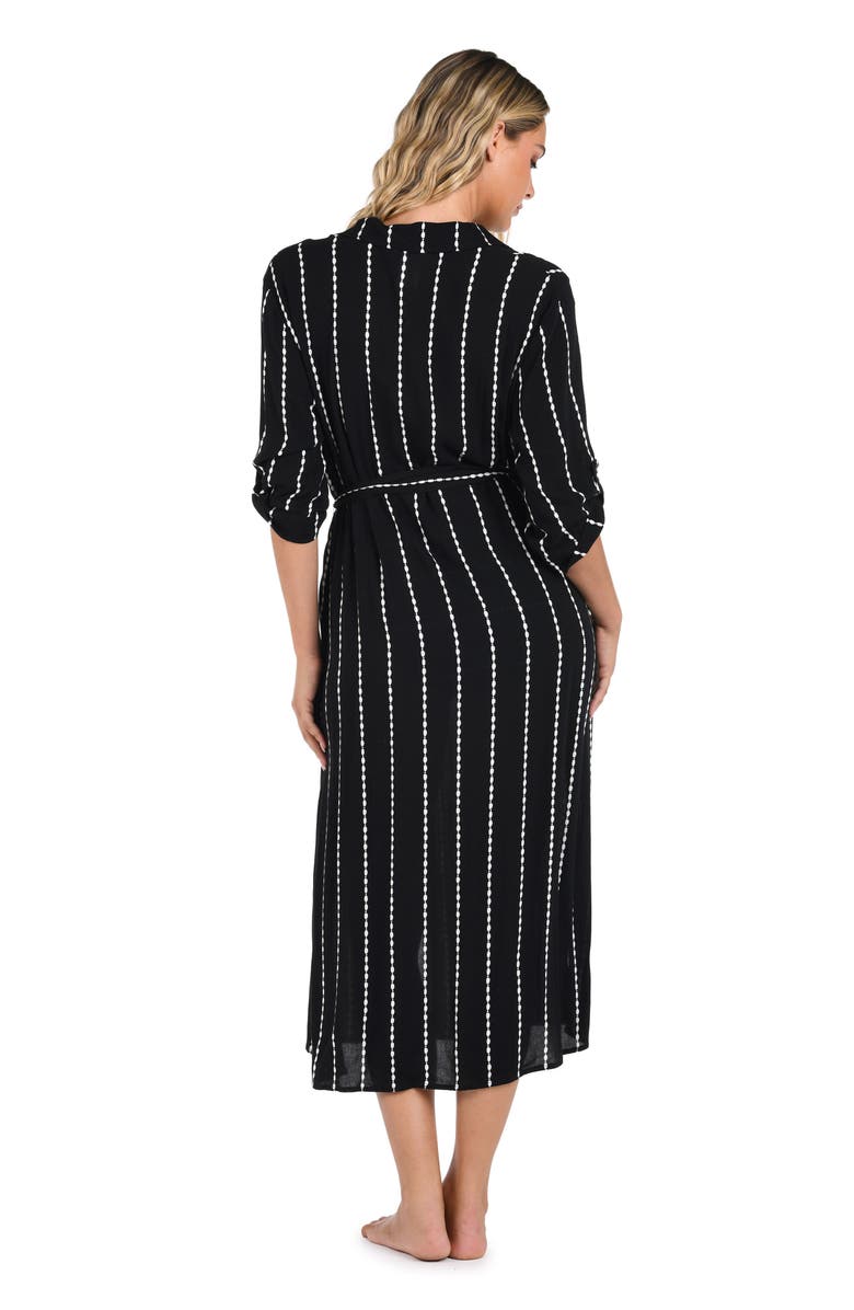 La Blanca City Lights Cover-Up Shirtdress, Alternate, color, 