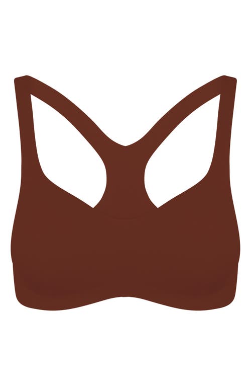 Commando Butter Soft Racerback Bralette In Cinnamon