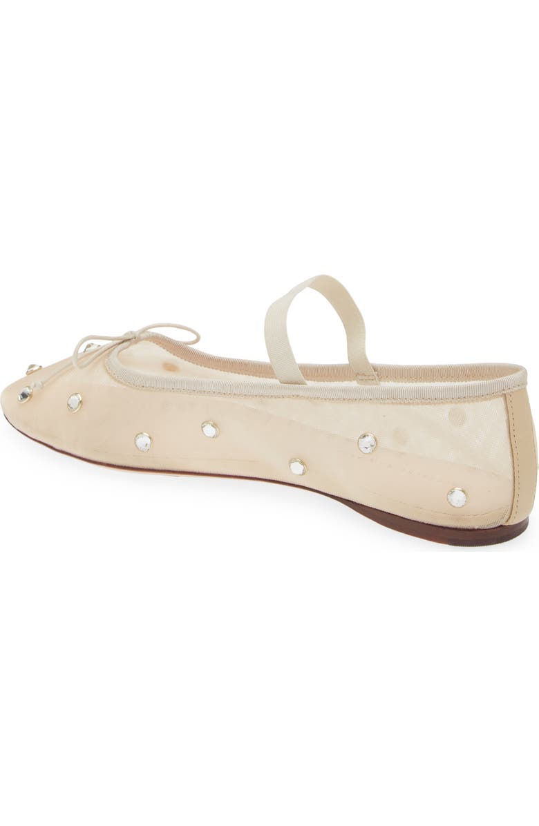 Loeffler Randall Leonie Crystal Embellished Ballet Flat, Alternate, color,
