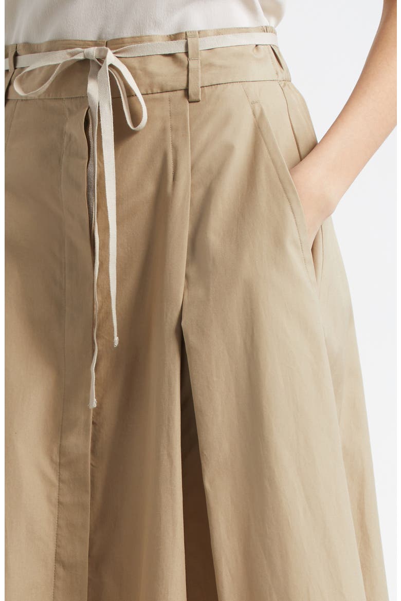 Cotton Skirt, Alternate, color, SANDBAR