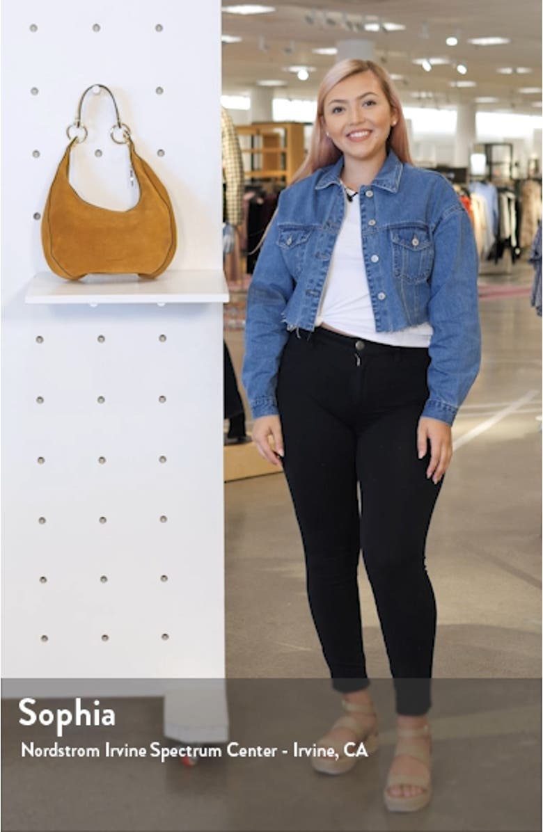 Sofia Leather Hobo Bag, sales video thumbnail