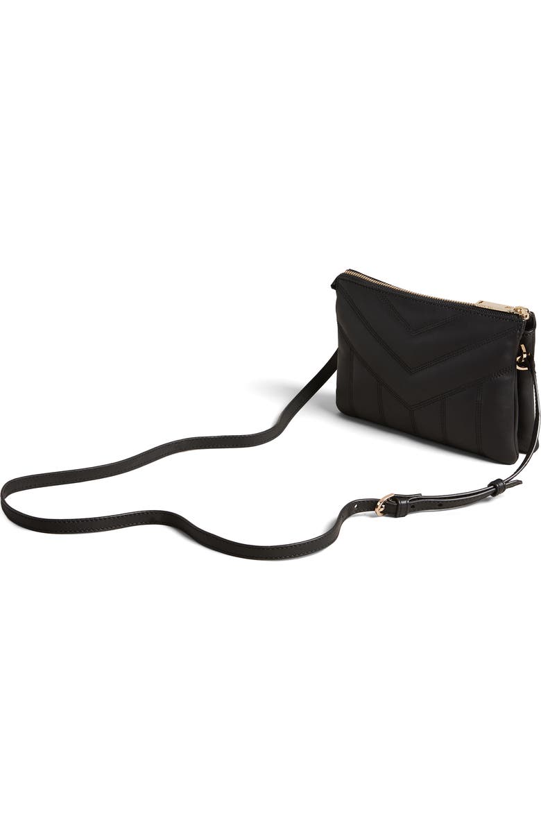 Ted Baker London Ayasini Quilted Leather Crossbody Bag, Alternate, color,