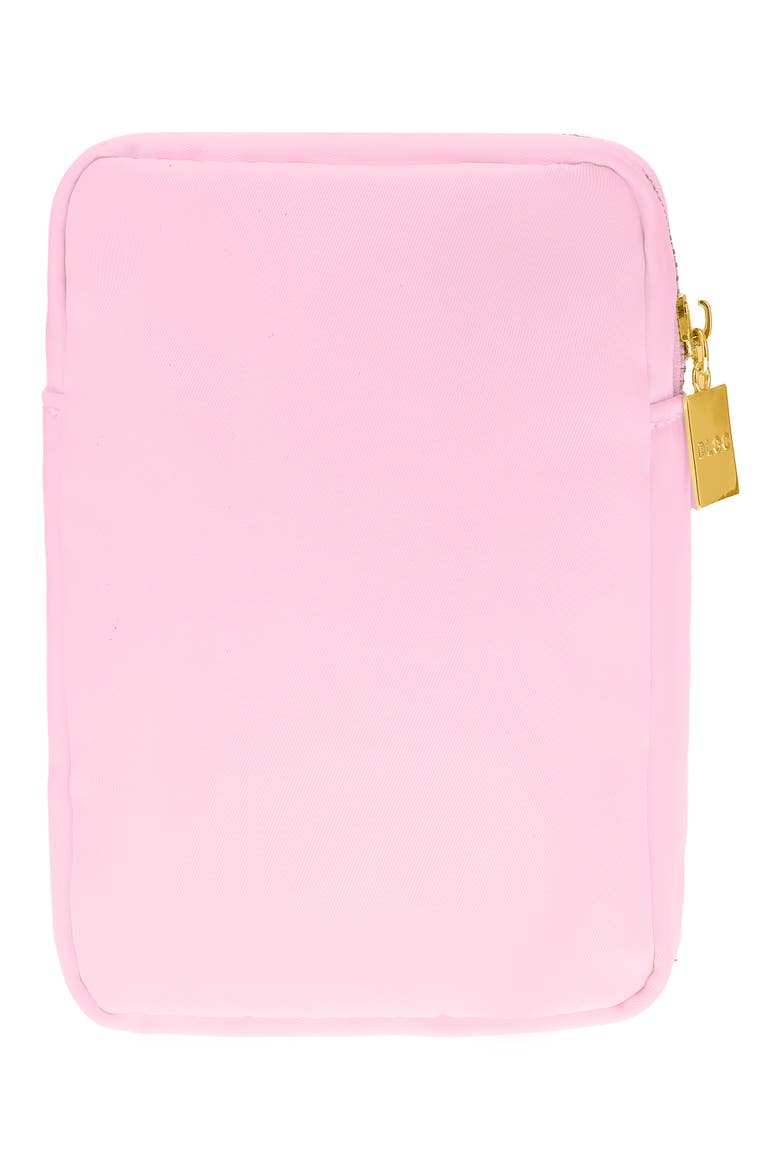 Mini Heart Cosmetics Bag, Alternate, color, BABY PINK