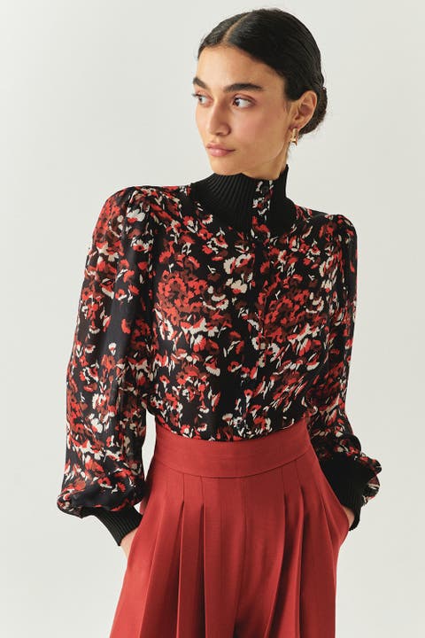 Johanna High Neck Blouse