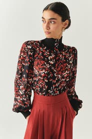 Exquise Johanna High Neck Blouse