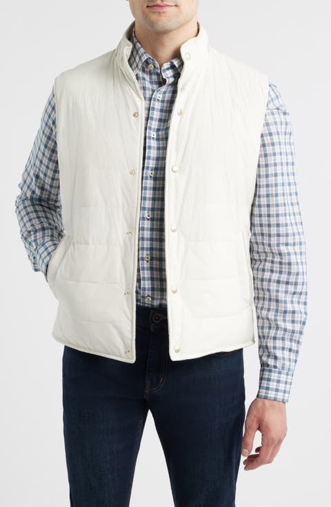 Sandhills Quilted Snap-Up Vest