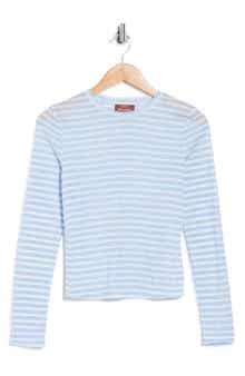 Reformation Olympia Stripe Long Sleeve T-Shirt