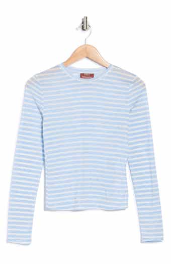 Reformation Olympia Stripe Long Sleeve T-Shirt