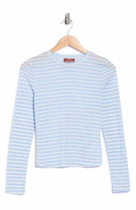 Reformation Olympia Stripe Long Sleeve T-Shirt