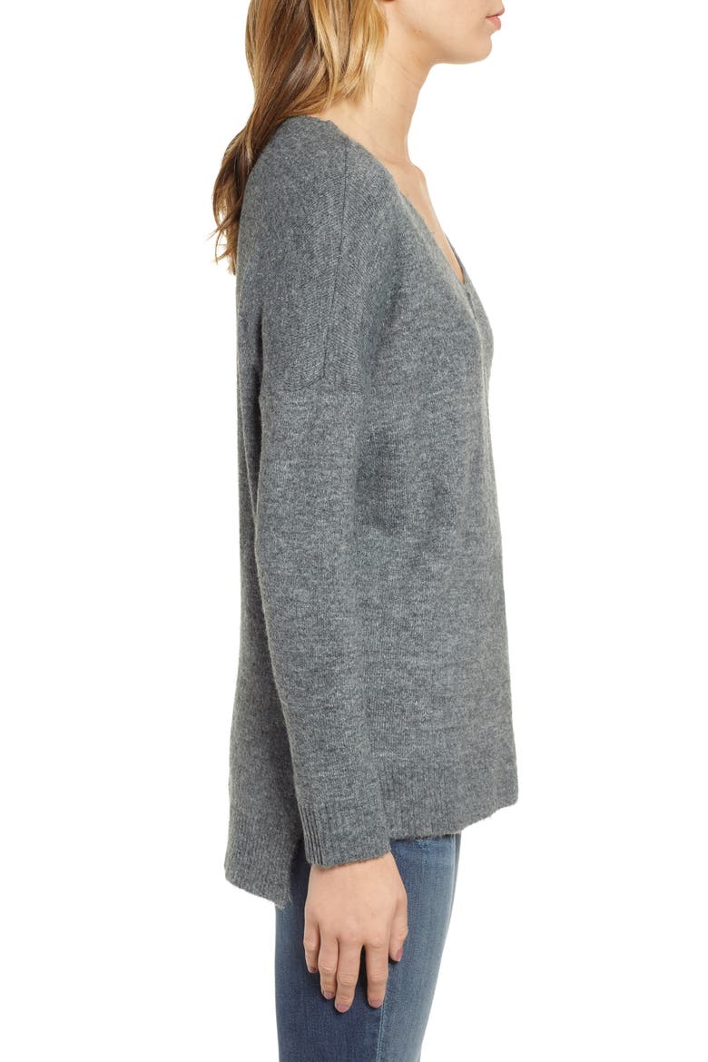 Front Seam Pullover, Alternate, color, CHARCOAL