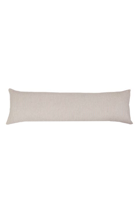 Connor Stripe Linen & Cotton Body Pillow