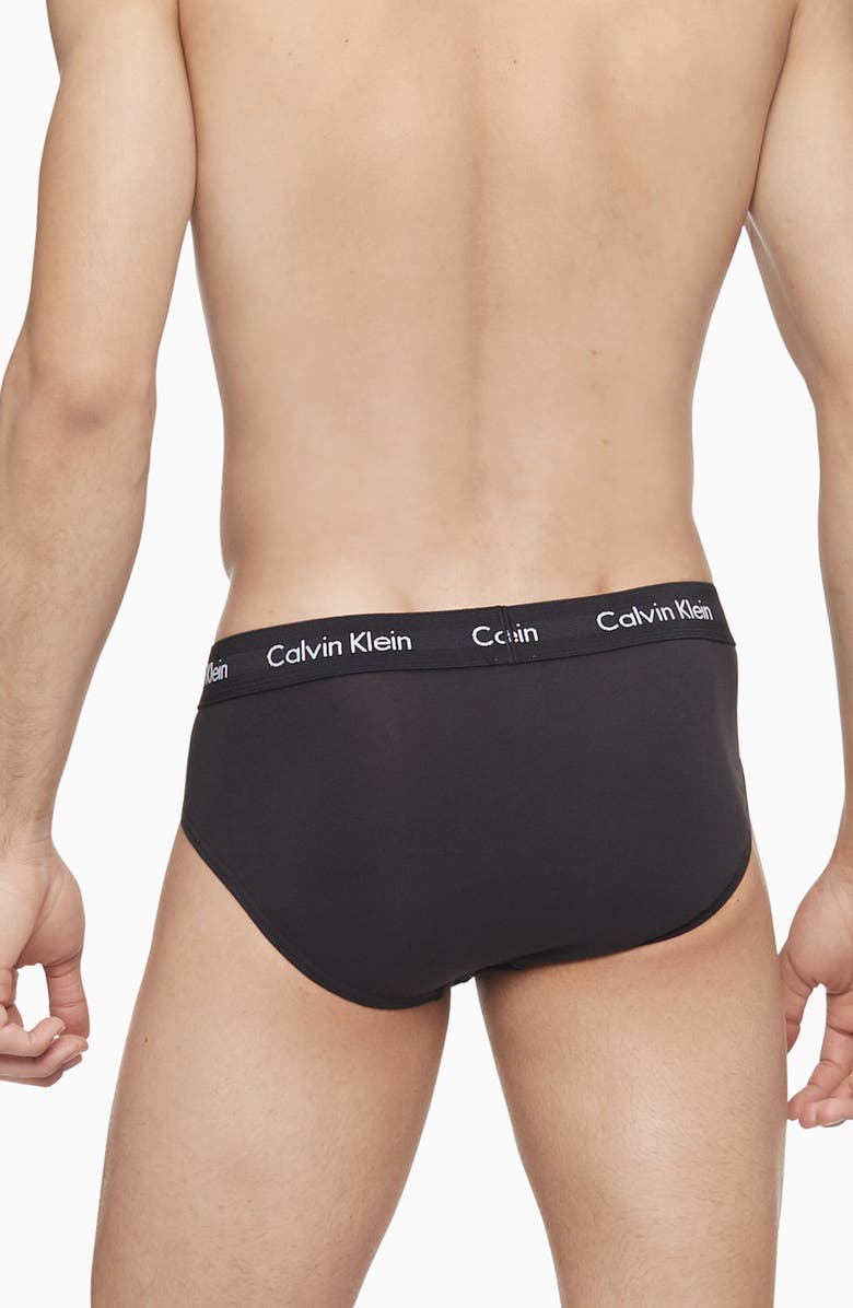 Calvin Klein 3-Pack Stretch Cotton Briefs, Alternate, color, 