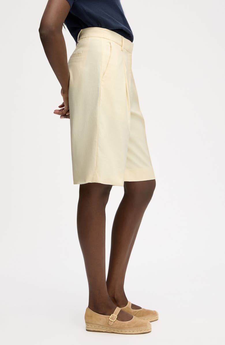 Sam Edelman Cotton Blend Cullottes, Alternate, color, Almond