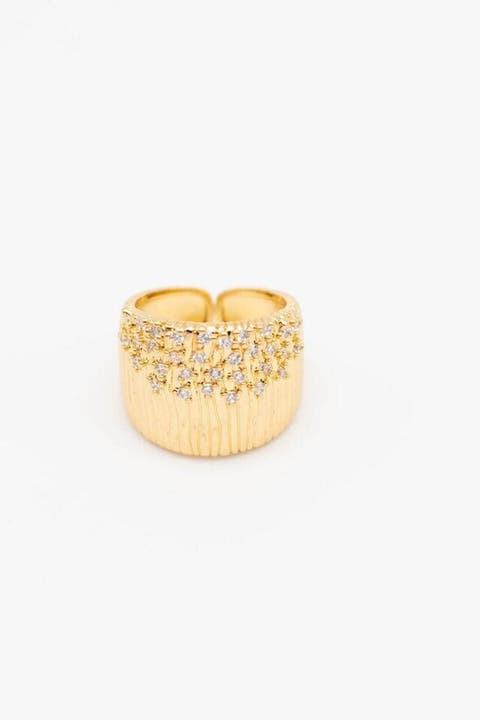 Golden Drip Ring