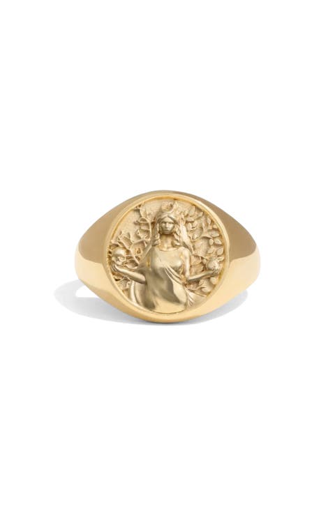 Goddess Signet Ring