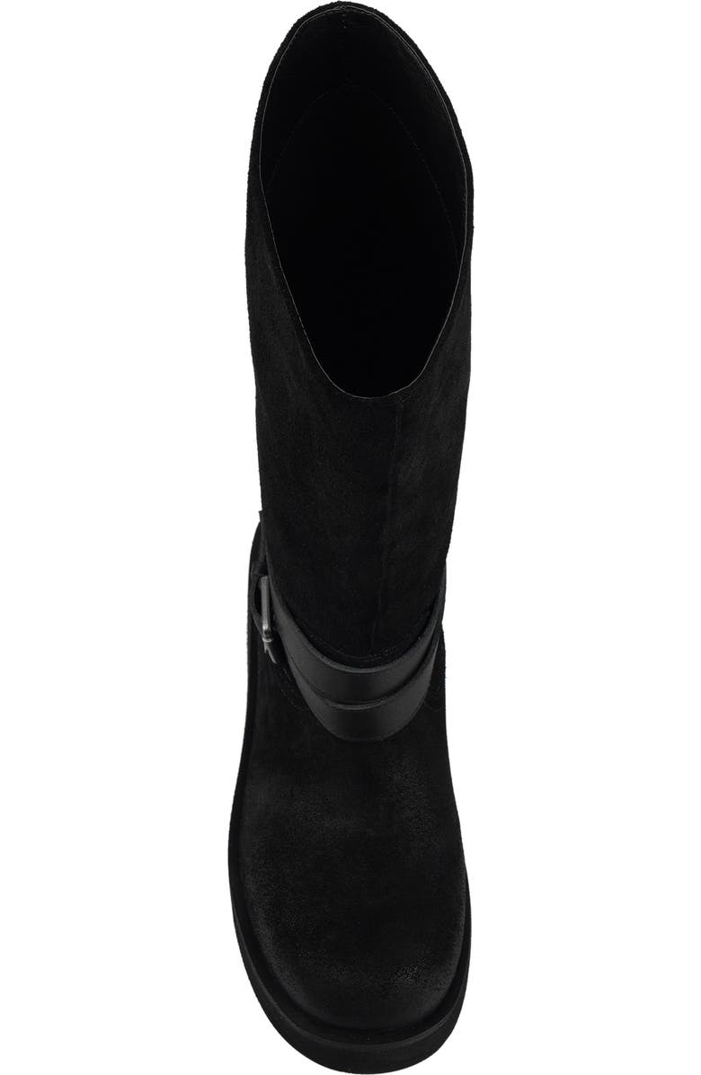 Candie's Crib Block Heel Boot, Alternate, color, Black