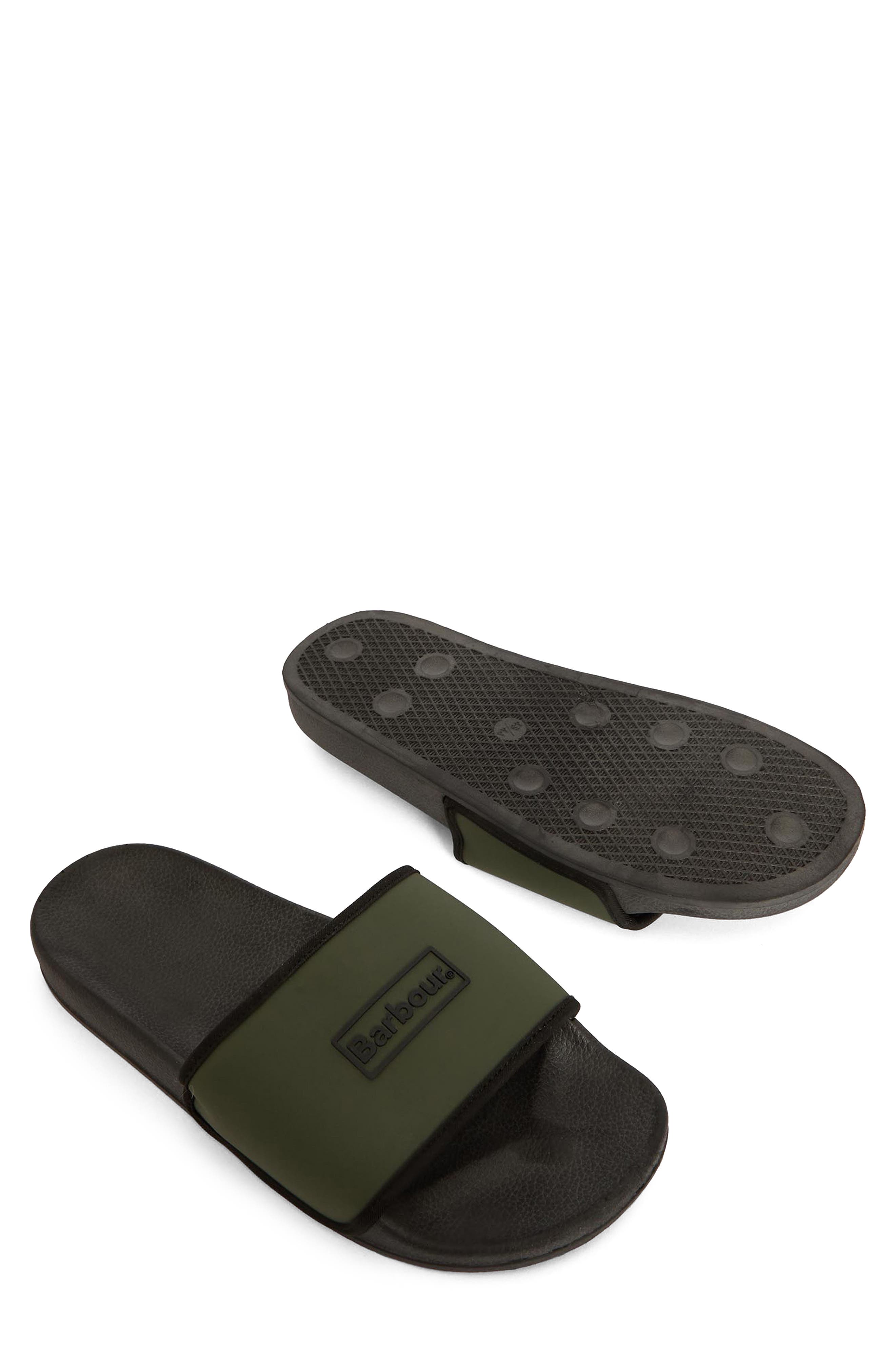 Cresswell Slide Sandal, Alternate, color, UNIFORM GREEN
