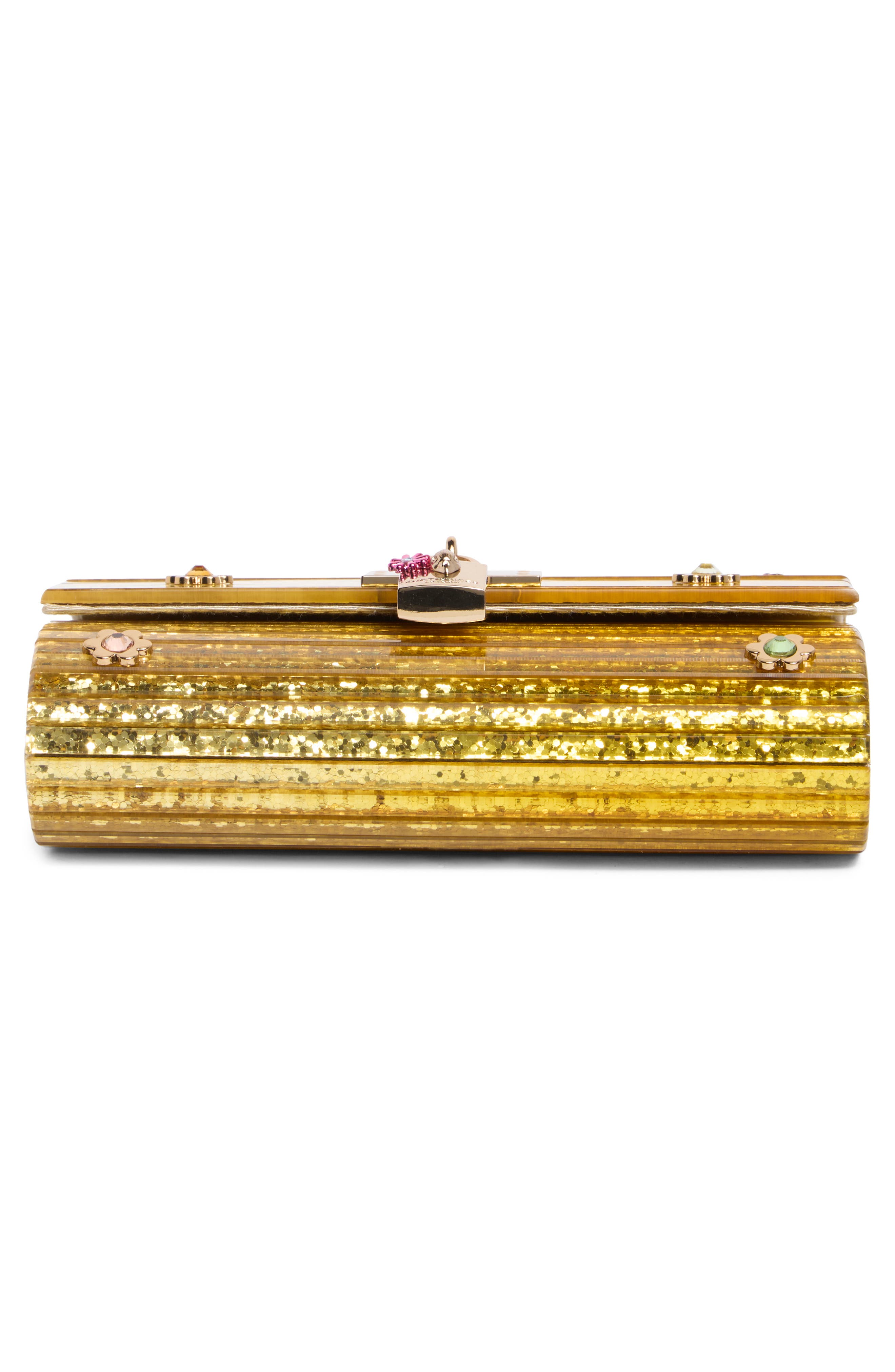 Kurt Geiger London Brixton Lock Party Clutch, Alternate, color, 