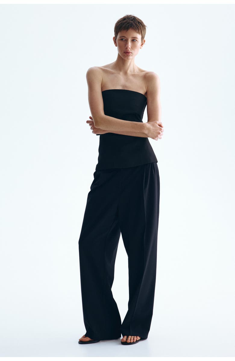 H&M Tailored Trousers, Alternate, color, 