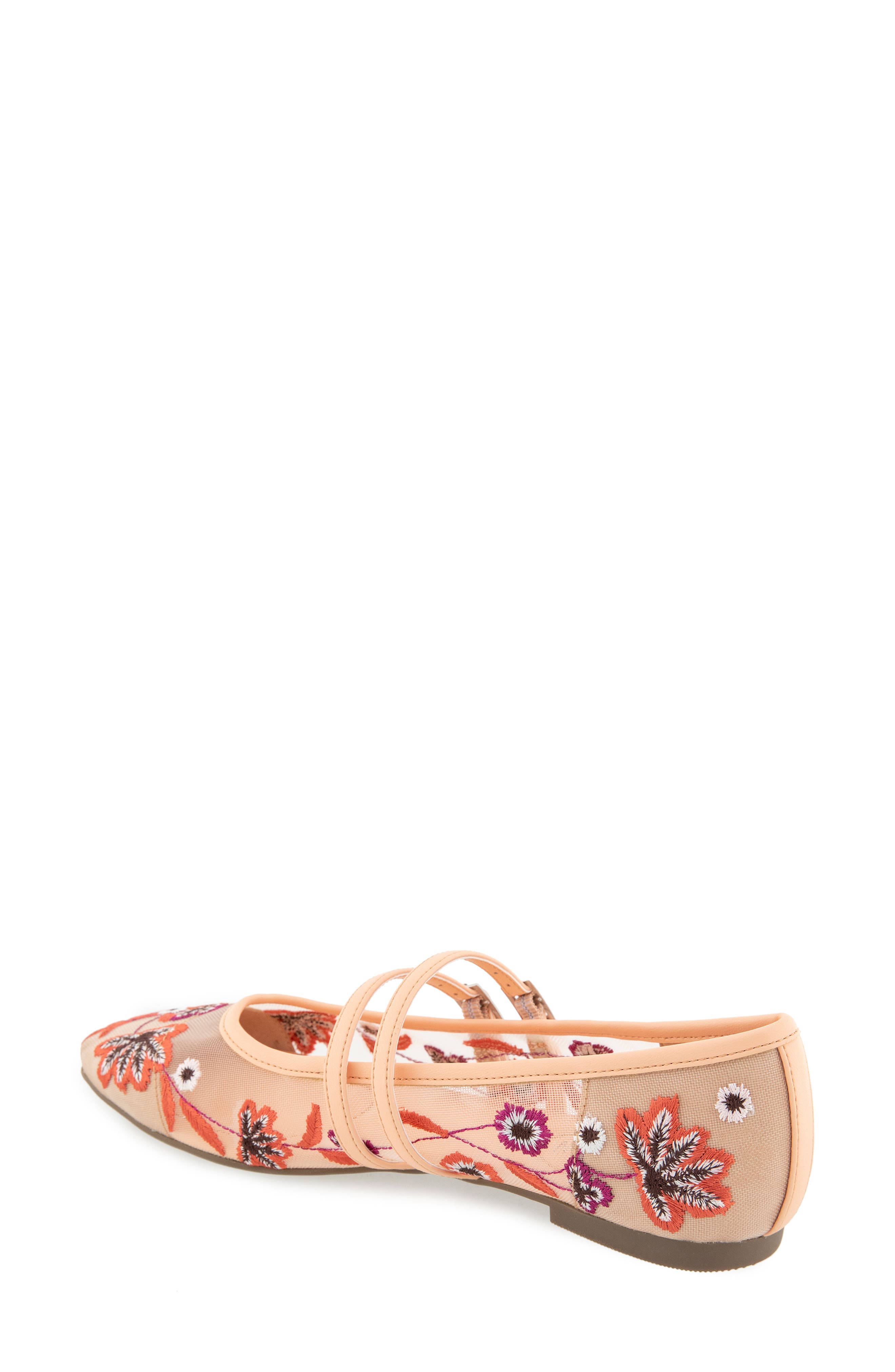 Malibu Nites Flat, Alternate, color, ROSE MESH