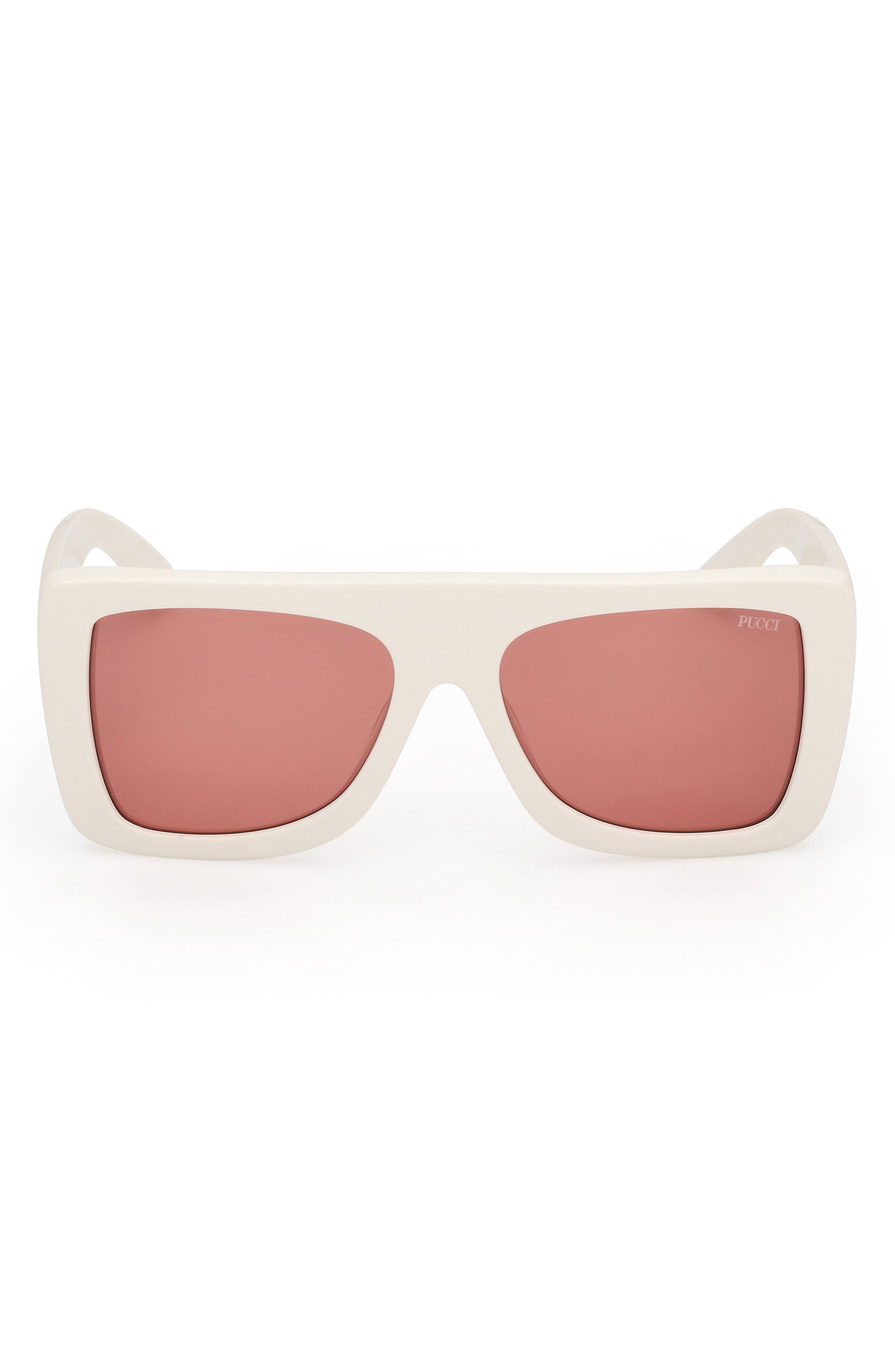 Emilio Pucci 56mm Square Sunglasses