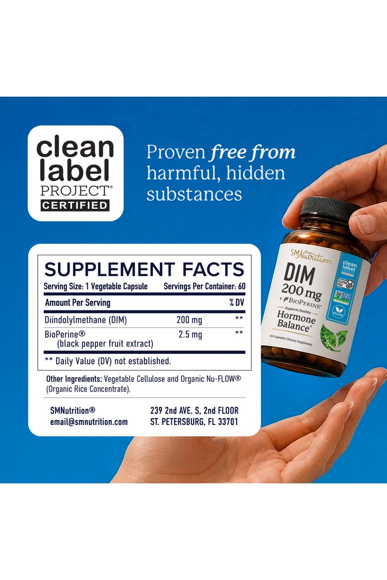 DIM 200mg Estrogen Balance Capsules, Alternate, color, 60ct