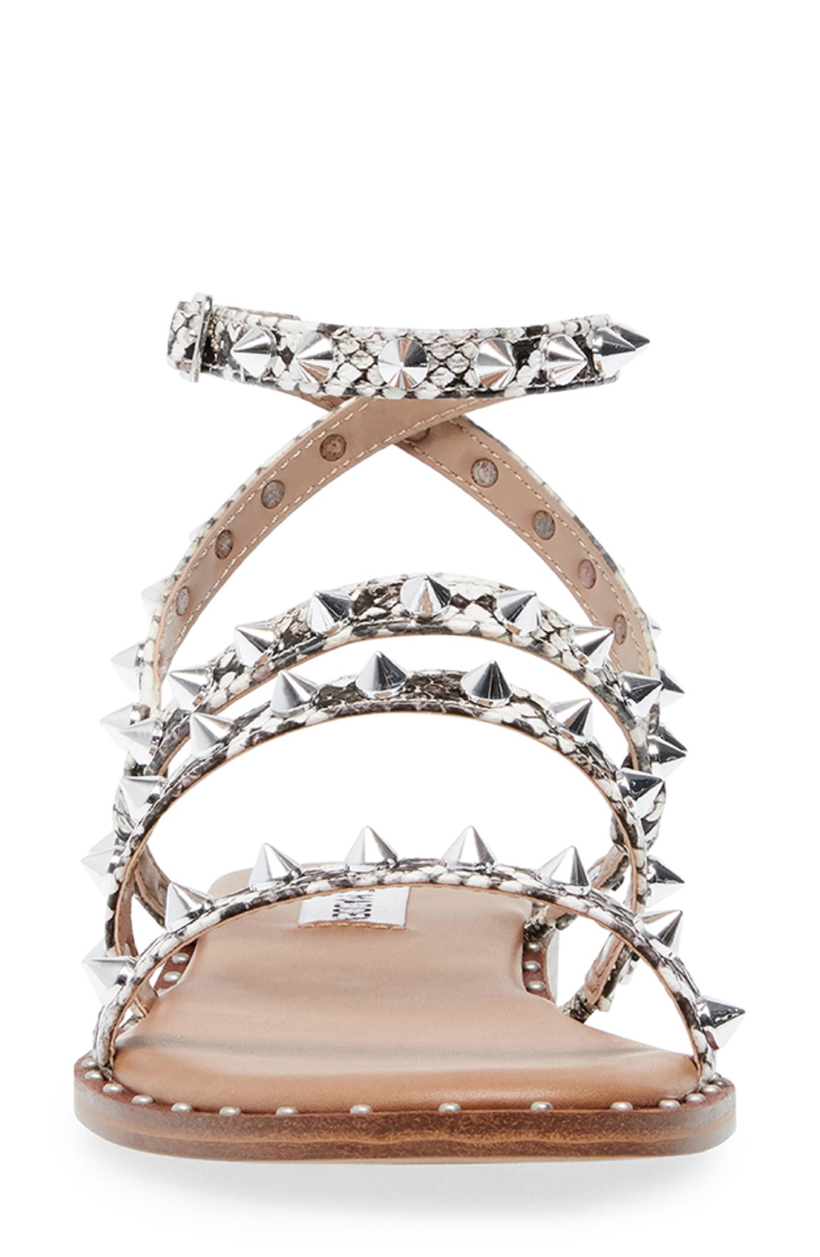 Steve Madden Transport Studded Strappy Sandal, Alternate, color, 