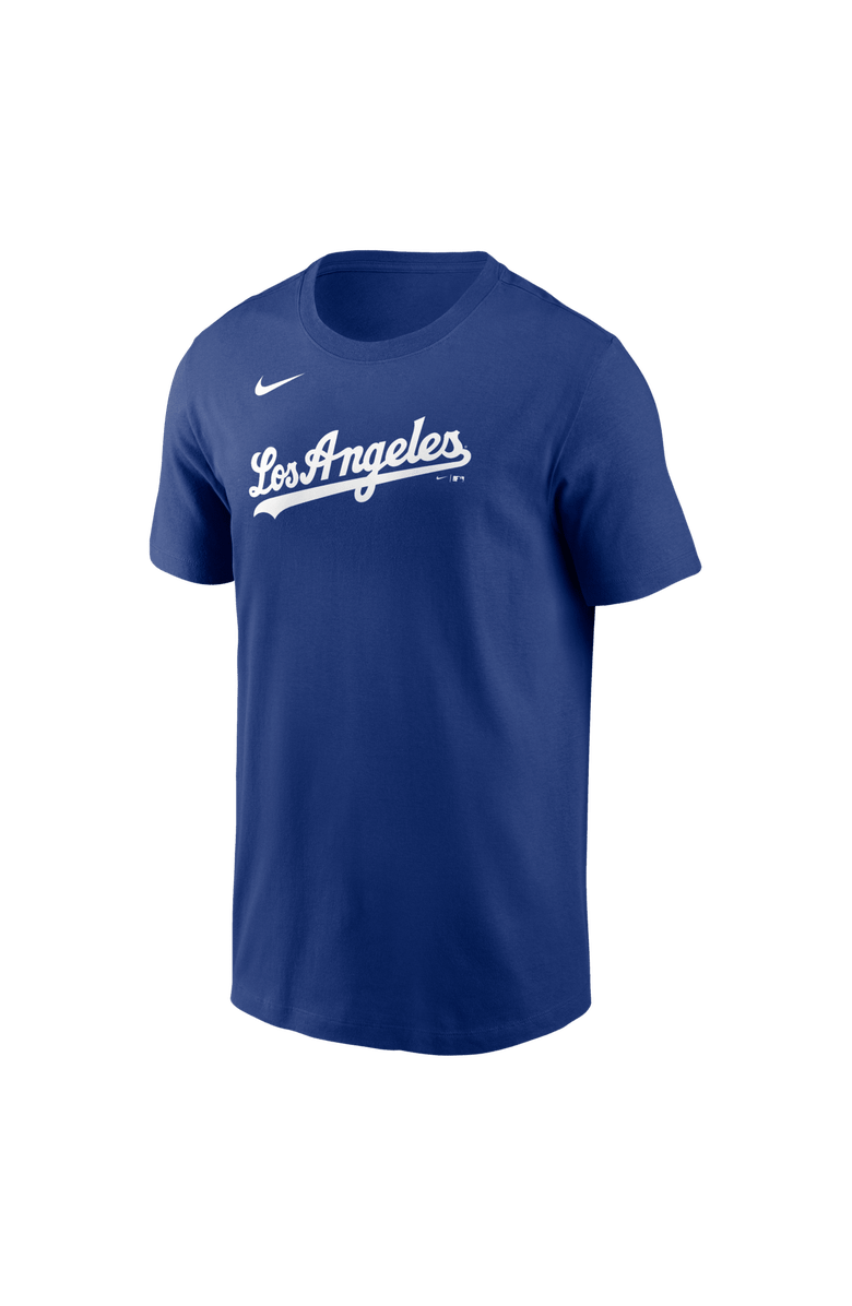 Nike Men's Nike  Royal Los Angeles Dodgers Alternate Wordmark T-Shirt, Alternate, color, Royal