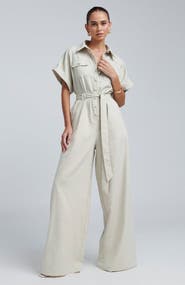 BWLDR Ara Linen Jumpsuit