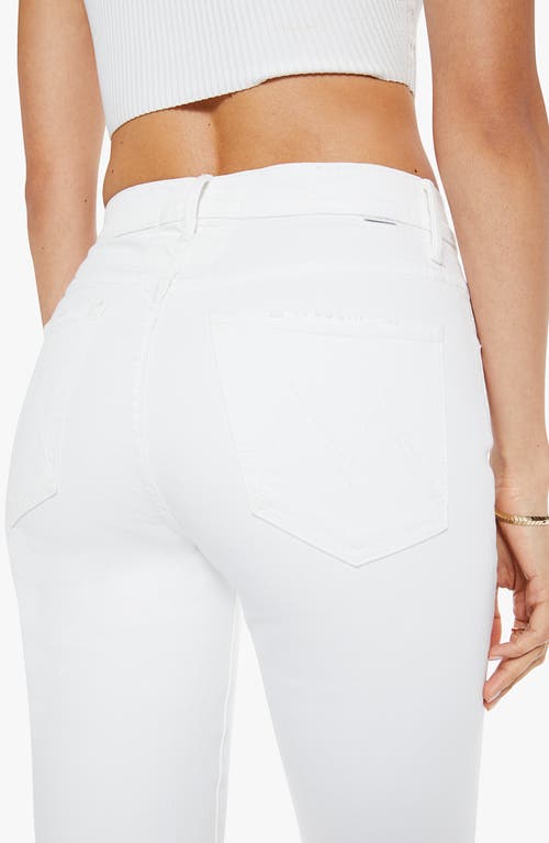 Mother High Waist Flare Jeans In Totally Innocent