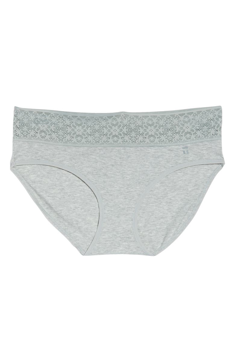 Tommy John Cool Cotton & Lace Briefs, Alternate, color, 