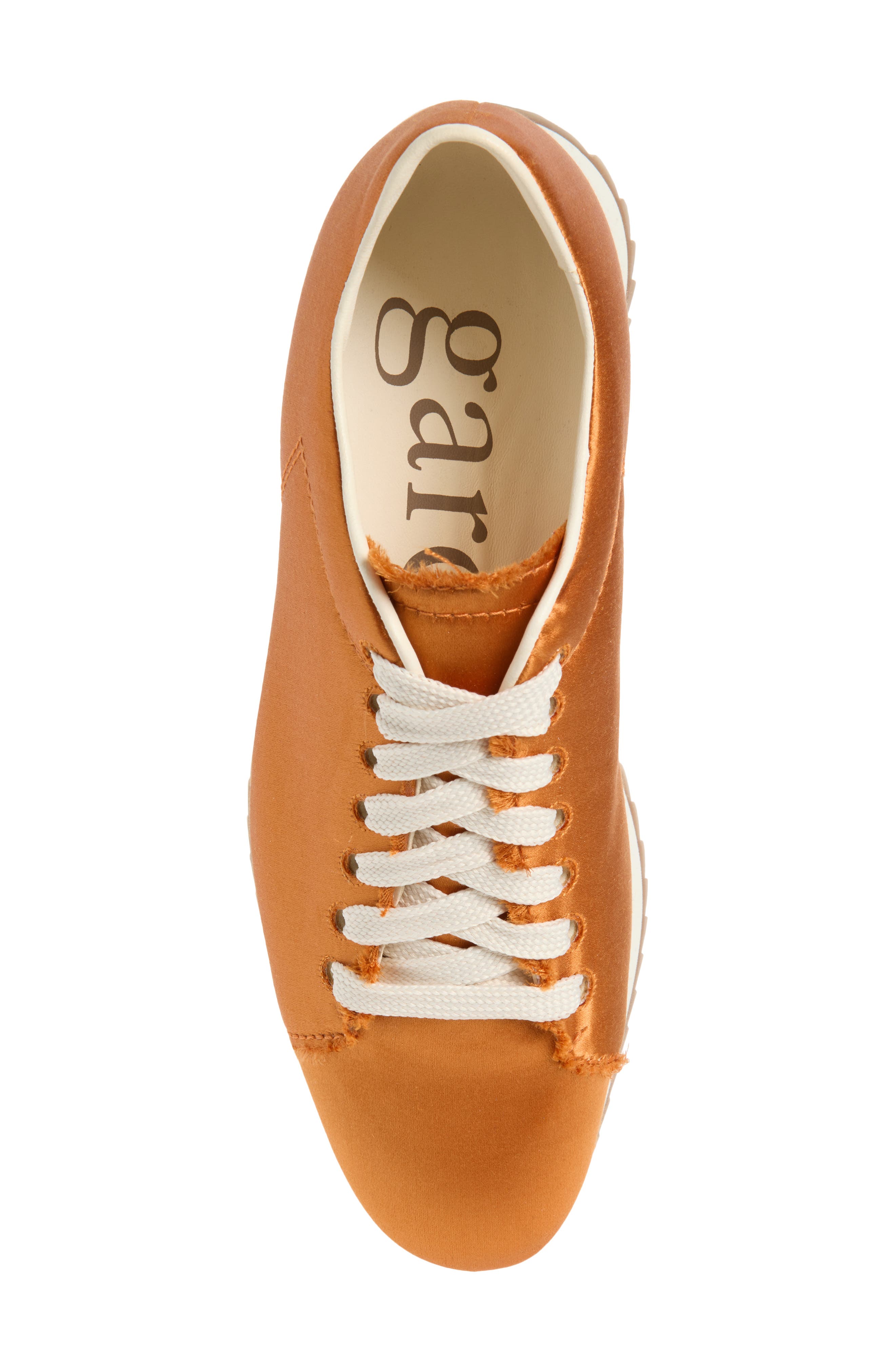 Orinda Satin Sneaker, Alternate, color, SUNSET