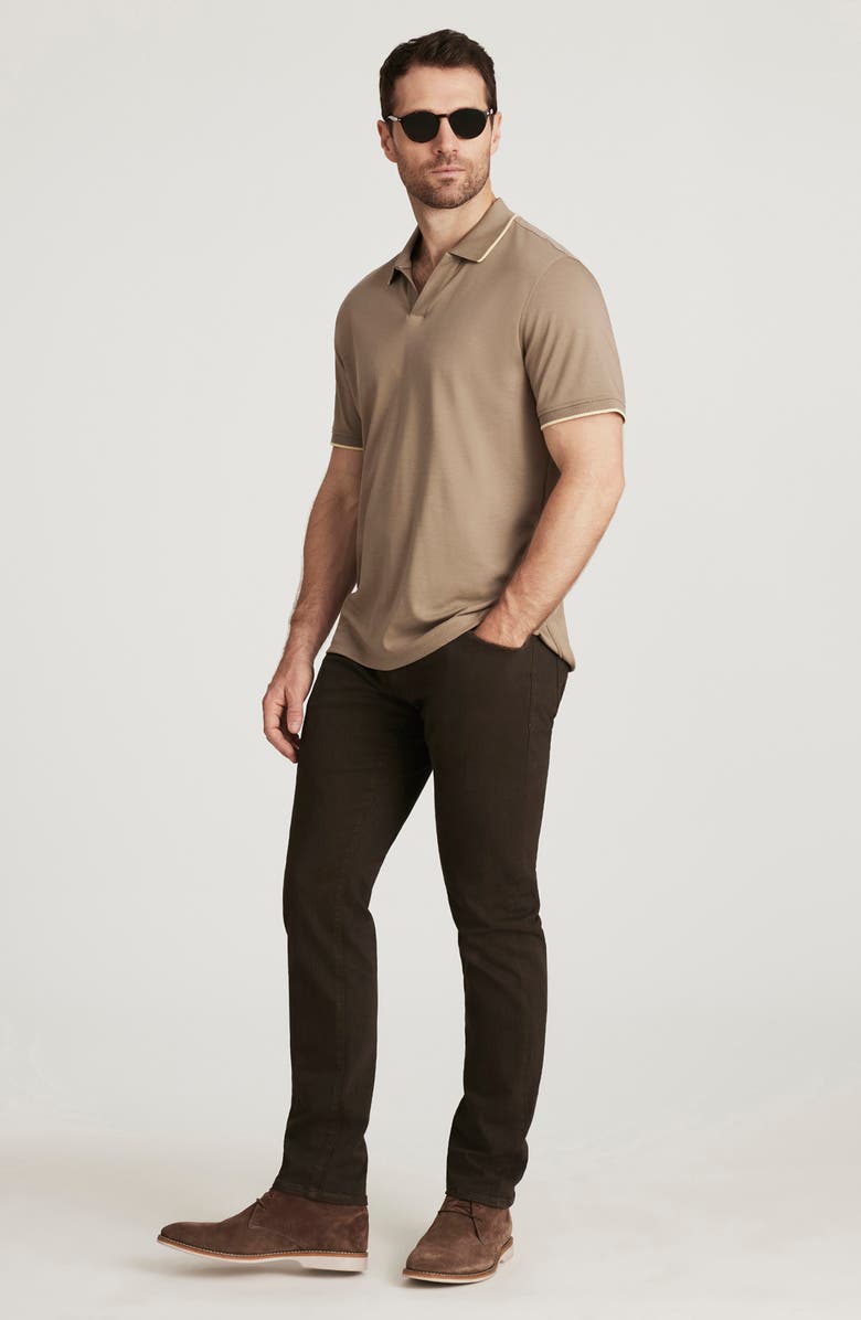 34 Heritage Riviera Tipped Pima Cotton Polo, Alternate, color, 