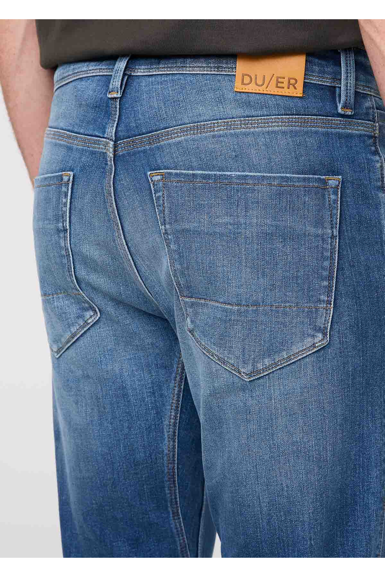 Performance Denim Straight, Alternate, color, Alpine-Indigo
