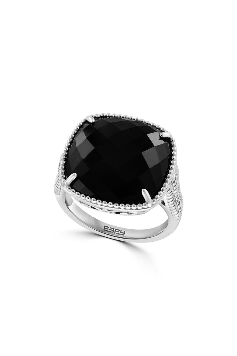 Onyx Ring, Main, color, BLACK