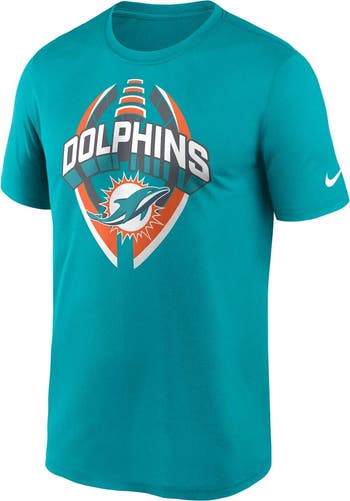 売れ筋商品|||ナイキ Tシャツ トップス レディース Men's Aqua Miami Dolphins Legend Logo Performance T-shirt Aqua Men's Nike Aqua Miami Dolphins Legend Community Performance