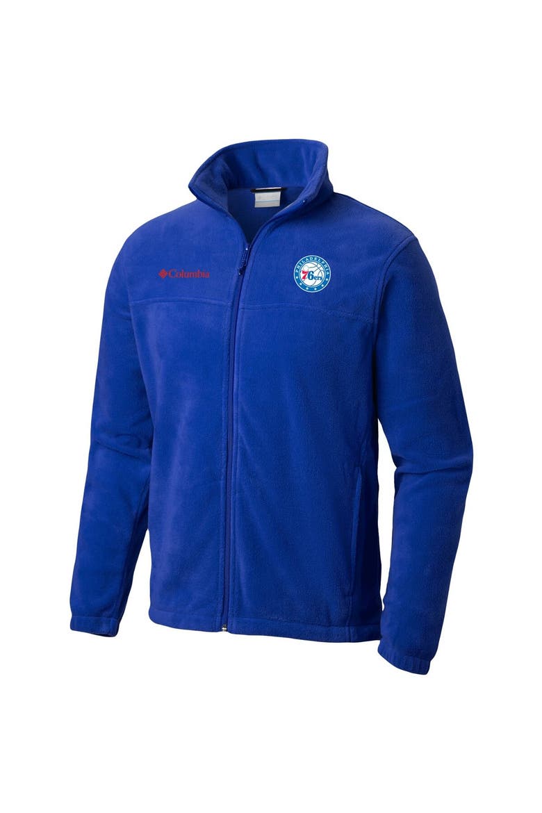 Men's Columbia Royal Philadelphia 76ers Steens Mountain 2.0 Full-Zip Jacket, Alternate, color, Royal