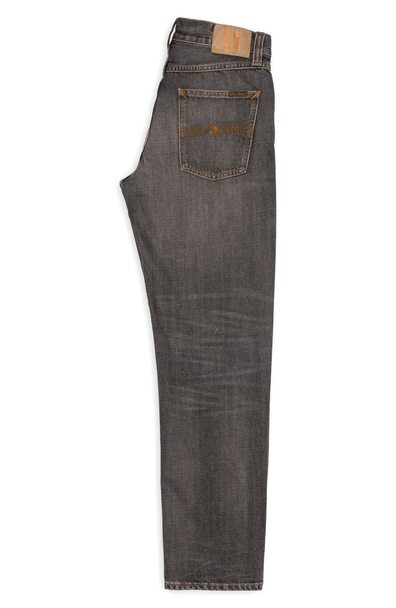 Nudie Jeans Rad Rufus Straight Leg Jeans, Alternate, color, Grey Crosshatch