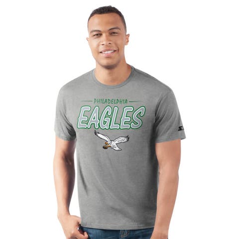 Men's Starter  Heather Gray Philadelphia Eagles Prime Time T-Shirt