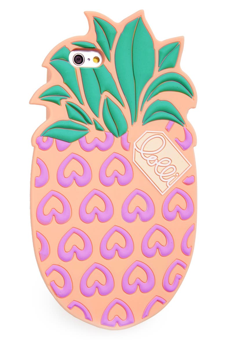 'Pineapple' iPhone 6 & 6s Case, Alternate, color, YELLOW